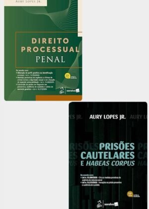 PRÉ-VENDA ENVIO 23/04/2026 - COMBO 1. Direito Processual Penal  +  Prisões Cautelares e Habeas Corpus