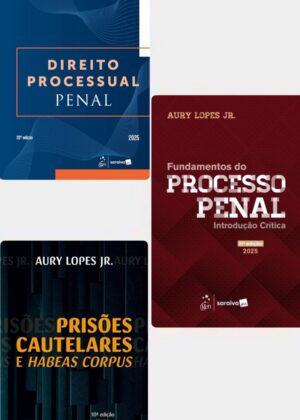 PROMOÇÃO COMBO 3 - Direito Processual Penal + Fundamentos e Prisões.