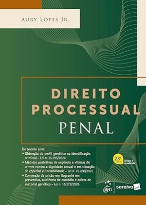 Promoção Pré-venda  ENVIO DIA 25/03/2026 - Direito Processual Penal 23ª Edição 2026.